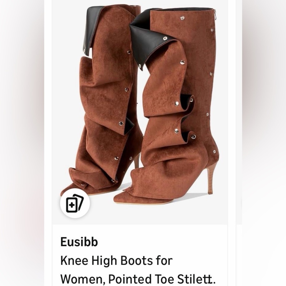 Brown Knee High Boots for Women